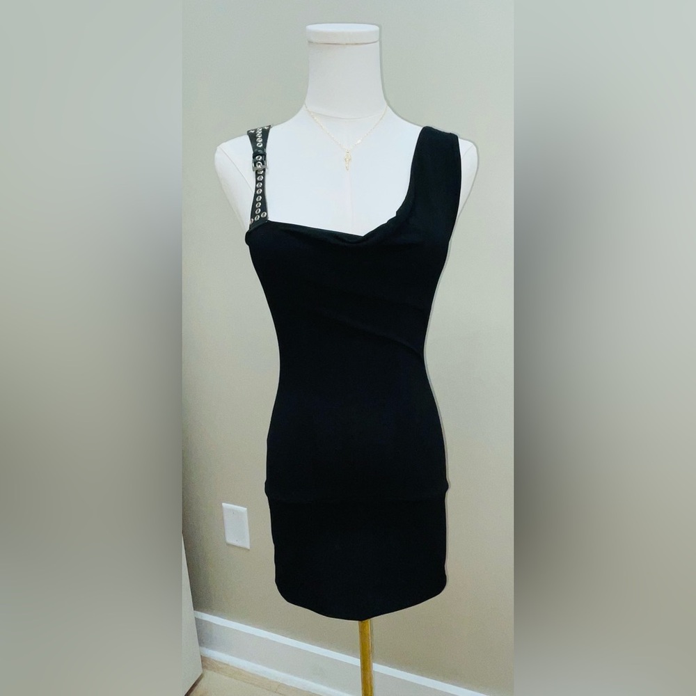 Tally Weill sexy Black Dress . XS .